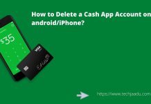 how to delete Cash App Account