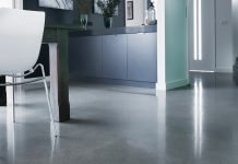 Polished concrete floor London