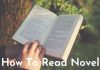 How to read novel