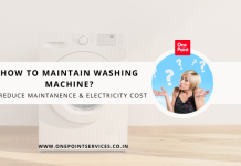 How to maintain washing machine-One Point Services