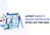 Latest Website Design Inspiration Sites List for 2022