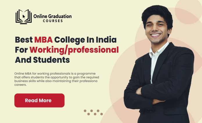 MBA college for working professional