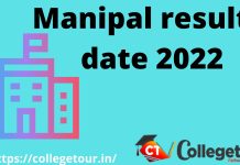 Manipal results date 2022
