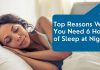 Top Reasons Why You Need 6 Hours of Sleep at Night