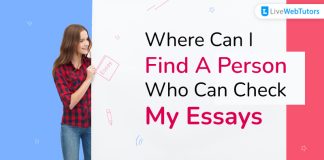 Where Can I Find a Person Who Can Check My Essay?