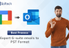 Best Process to Export G-Suite emails to PST Format - Complete Guide
