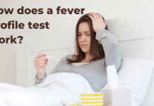How does a fever profile test work