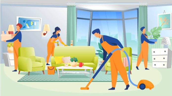 Recurring maintenance cleaning